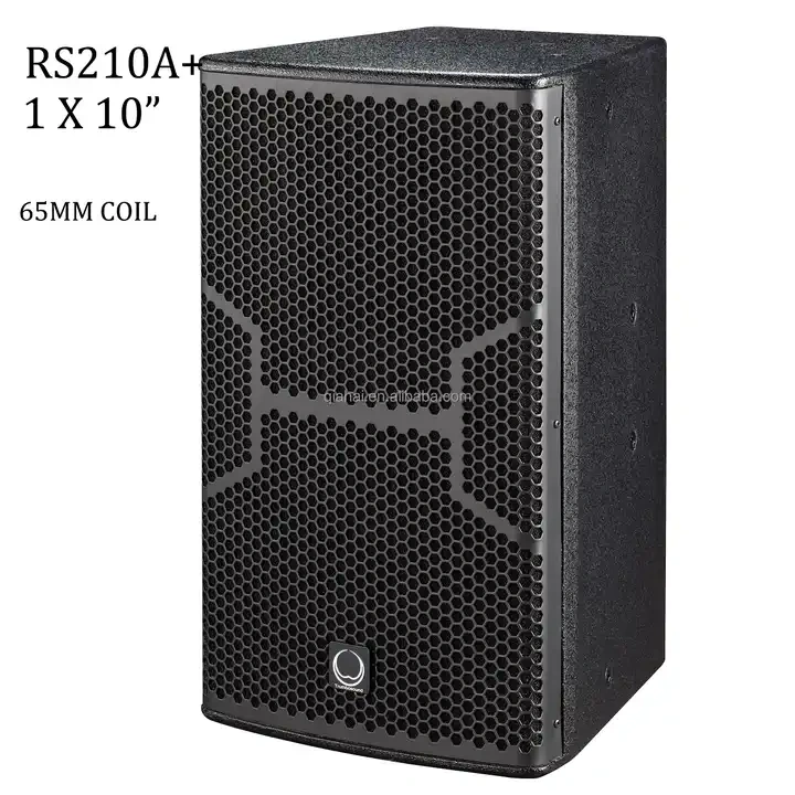 Passive RS Series 10 12 Inch RS210A+ Single 10 Inch Speaker RMS 300W Two Way Full Range DJ Audio Club Bar Disco KTV Bass Speaker