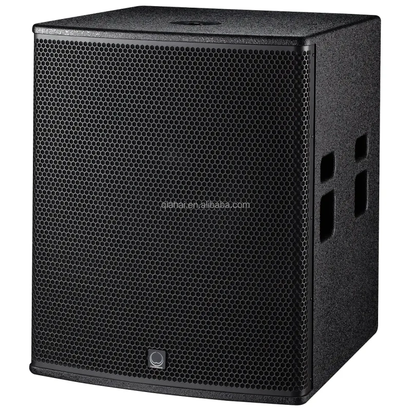 TR18BA Active 18 Inch Subwoofers with Amps Module 30Hz-200Hz 600W RMS Deep Sub Woofer Speakers For Events Show Disco Club Bar