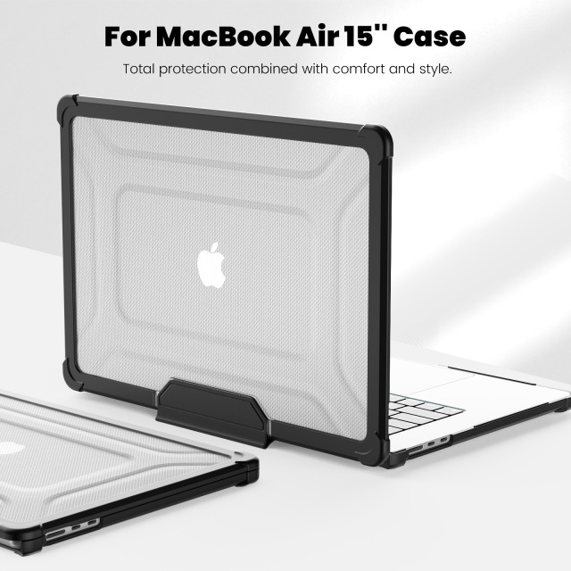 2023 Macbook Air 15 Case With Hard PC+TPU Heavy Duty Rugged Macbook Case For MacBook  Air15 15.3" A2941 Protective Cover Custom laptop cover factory