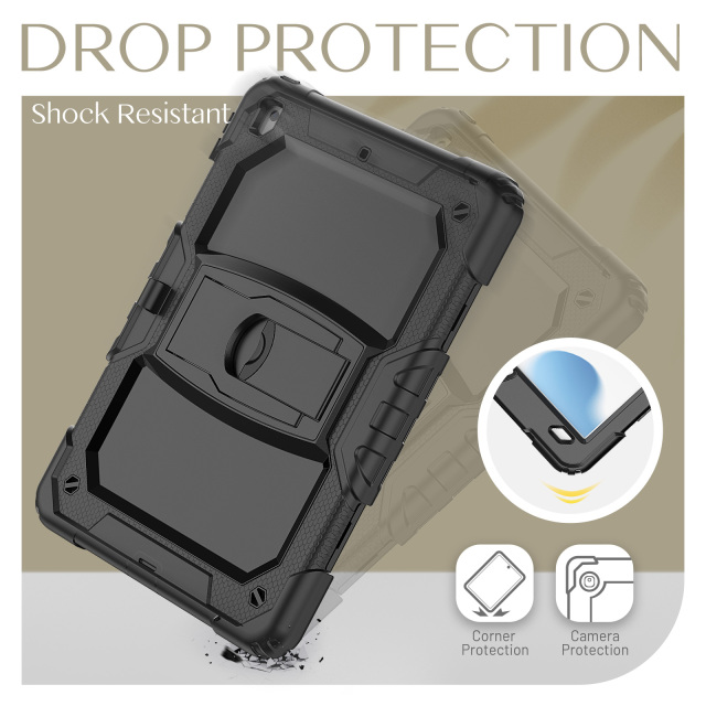 Heavy Duty Rugged Silicone Tablet Case Factory Wholesale Cheap Price Shockproof Ipad Case For Ipad 10.2 7th 8th 9th Universal Protective Cover for Ipad 10.2 Case With Built-In Kickstand And Pencil Holder