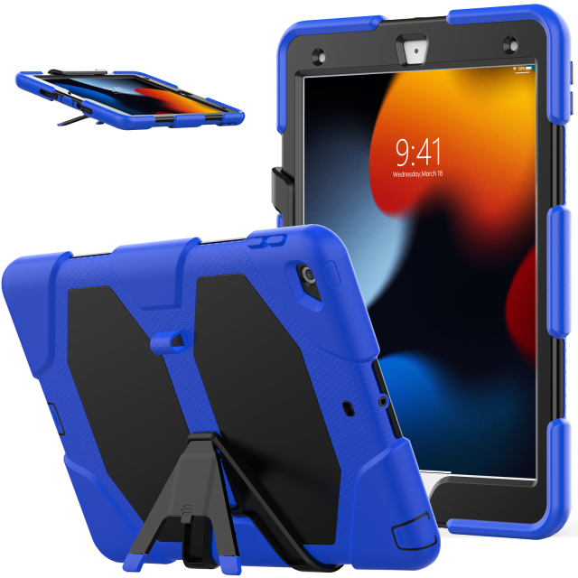 PC+silicon Ipad Case For Ipad Pro 10.5 Air3 10.5 inch Protective Cover Heavy Duty Rugged Shockproof tablet Case With stand Ipad Case Full Body Protective  Competent supplier of tablet protective cases