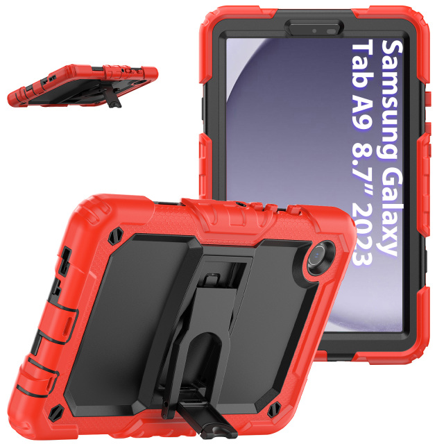 Heavy Duty Rugged Silicone Tablet Case For Samsung Galaxy Tab A7 Lite 8.7Inch T220 Shockproof Cover From Tablet Case Manufacturer With Wholesale Factory Cheap Price Samsung Tab Case With Built-In Kickstand Feature
