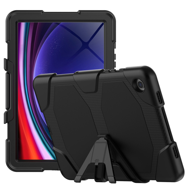 Shockproof PC+silicon Tablet Case For Samsung Tab A9 8.7Inch 2023 (SM-X115) Protective Cover Heavy Duty Rugged Shockproof tablet Case With stand Ipad Case Full Body Protective Factory direct supply