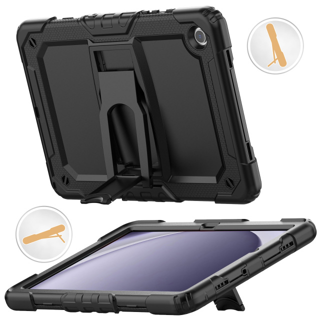 Simple Tablet Case Design Built-In Kickstand Silicone Shockproof Rugged Tablet Case For Samsung Galaxy Tab A9Plus 11 Inch (SM-X210/X216/X218) Protective Cover With Factory Wholesale Cheap Price Samsung Tab Case