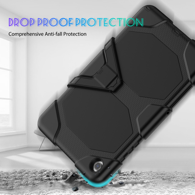Shockproof PC+silicon Tablet Case For Samsung Tab A9Plus 11 Inch (SM-X210/X216/X218) Protective Cover Heavy Duty Rugged Shockproof tablet Case With stand Ipad Case Full Body Protective Factory direct supply