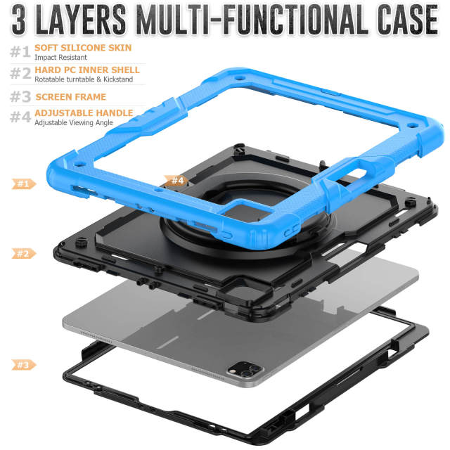 ipad case for pro 12.9|FORT-G PRO