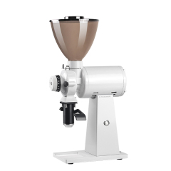 MC 2.0s Electric Grinder Electric Coffee Grinder Flat Burr Grinder Coffee 19 Settings & Digital Timer Display Commercial Espresso Coffee Grinders with Large 35 oz Hopper, White