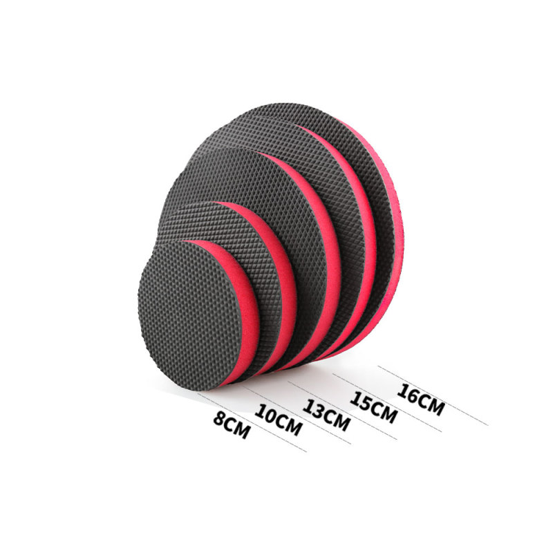 Fine Black Blue Red Clay Pad 150mm 125mm, speed clay pad and  6" 5" 4"  3" clay pad hard clay pads