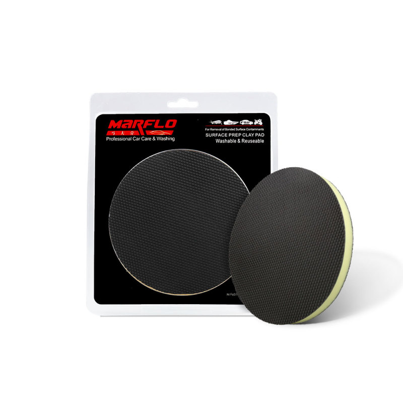 Accept custom 5" 130 mm magic clay disco pad, speed clay pad for car washing to removal contaminants from car paints
