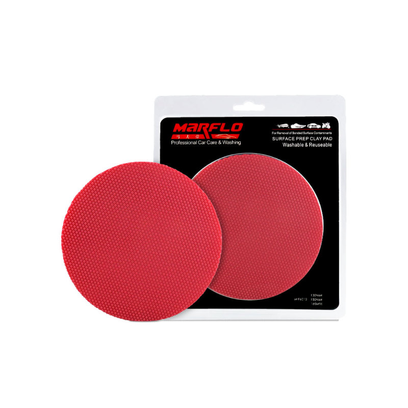 Accept custom 5" 130 mm magic clay disco pad, speed clay pad for car washing to removal contaminants from car paints