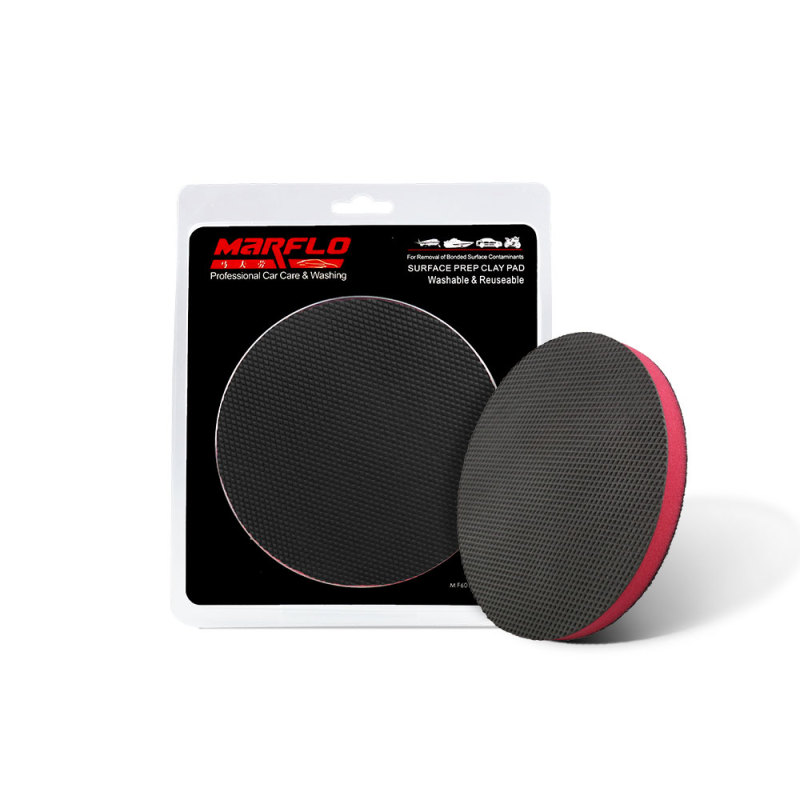 Accept custom 5" 130 mm magic clay disco pad, speed clay pad for car washing to removal contaminants from car paints