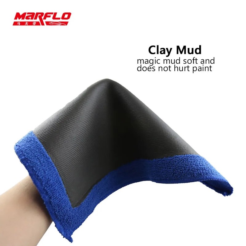 Marflo Medium Magic Clay Cloth Towel Clay Bar Car Wash Paint Care Auto Care Cleaning Detailing Polishing 6009M