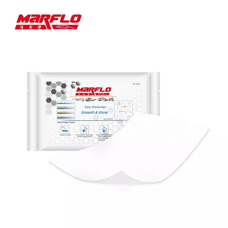 Marflo Nano Ceramic Coating Super Paint Crystal Material Magic Towel Car Washing BT-9020