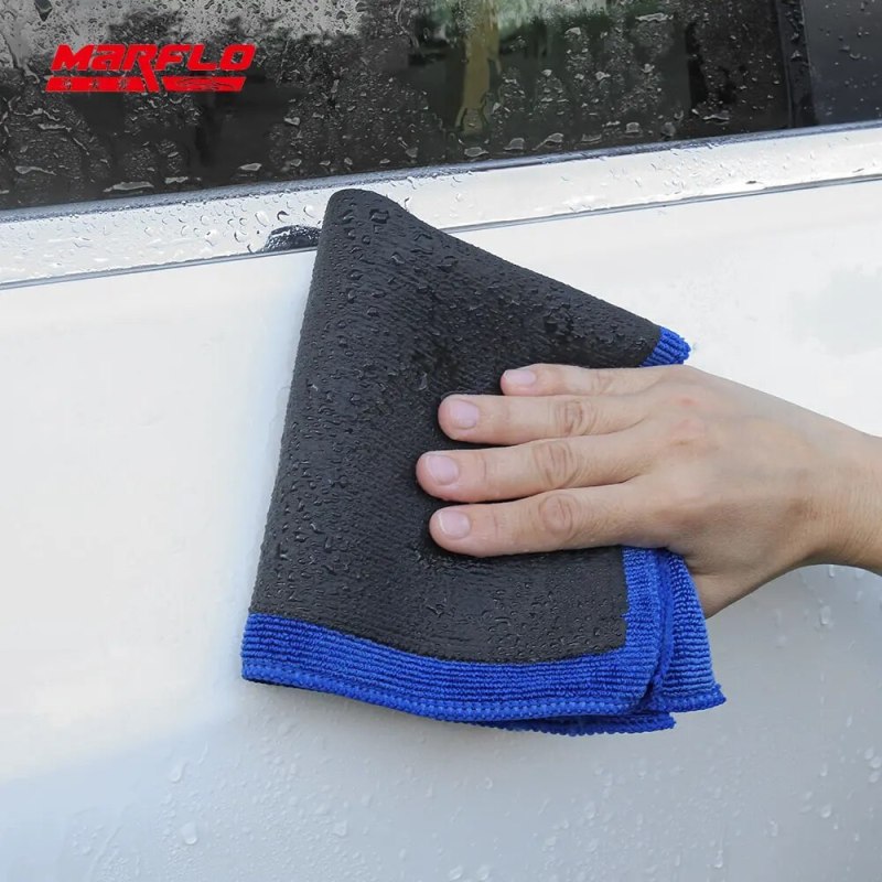 MARFLO Window Cleaner Magic Clay Cloth Towel Microfiber Car Wash Detailing Bar Pad Auto Care Paint By Brilliatech