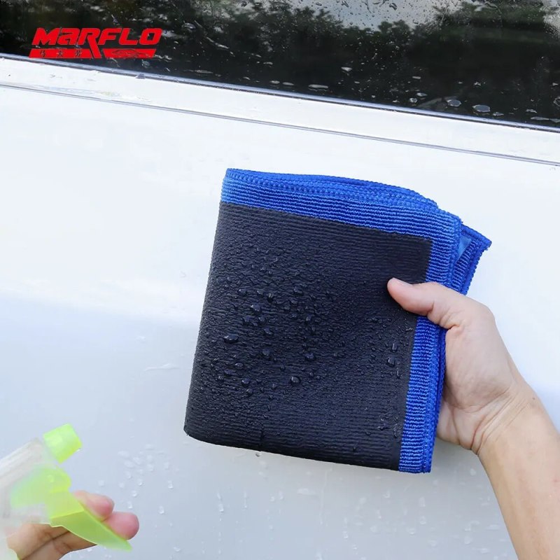 MARFLO Window Cleaner Magic Clay Cloth Towel Microfiber Car Wash Detailing Bar Pad Auto Care Paint By Brilliatech