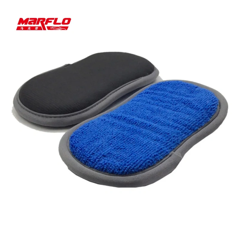 Marflo Car Wash Microfiber Pad Magic Clay Speedy Surface Perp Clay 2.0 Made by Brilliatech