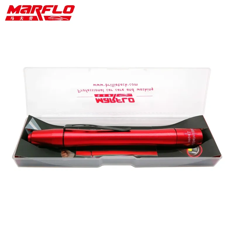 BT-7018 Marflo Car Paint Checking Swirl Finder Light Pen Lighter for Car Washing and Paint Finish Tools