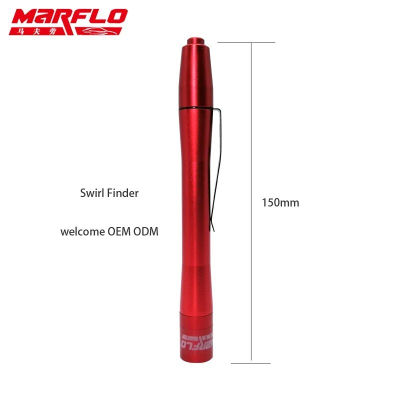 BT-7018 Marflo Car Paint Checking Swirl Finder Light Pen Lighter for Car Washing and Paint Finish Tools