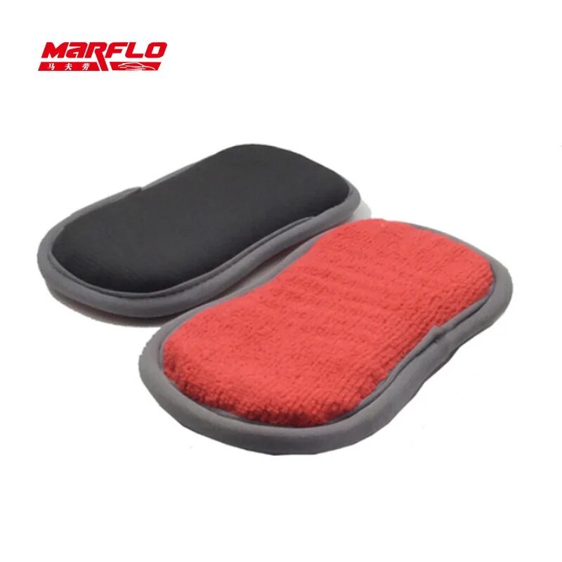 Marflo Car Wash Microfiber Pad Magic Clay Speedy Surface Perp Clay 2.0 Made by Brilliatech