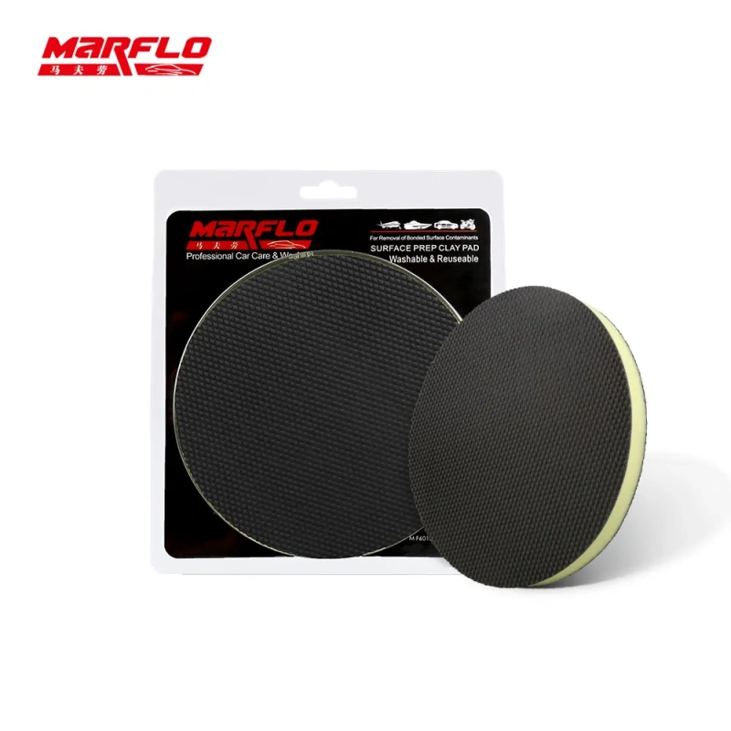 150mm MARFLO Car Wash Magic Clay Bar Pad Mitt Sponge Polishing Pad Before Auto Care Wax Applicator Car Paint Repair Auto Skin