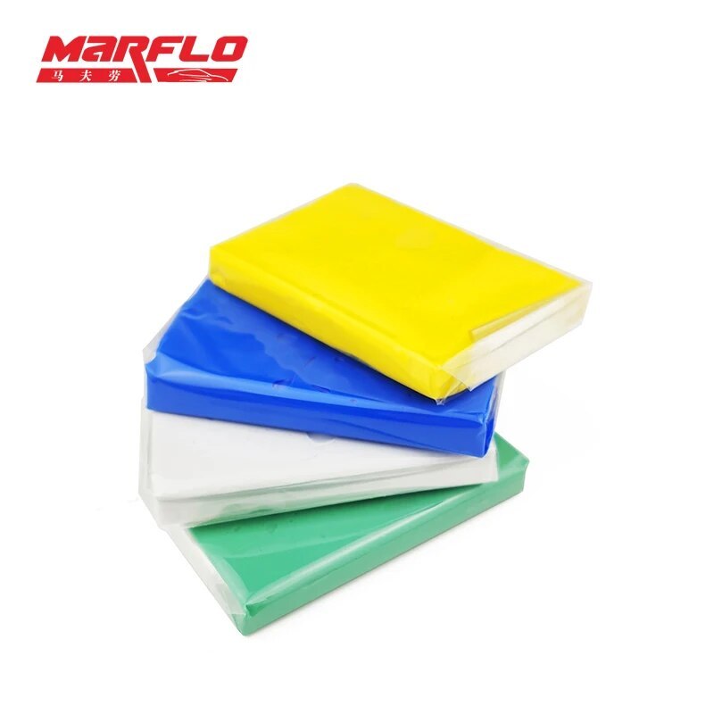 Marflo 100g Car Wash Mud Magic Clay Bar Auto Detailing Block For Cleaning Of Paint Care Washer Tools