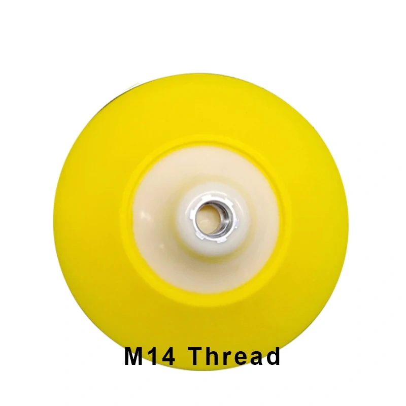 Paint Care Cleaner MARFLO Plate Backing Pad for Polishing Sponge Pad 6" Thread M14 M16 5/8-11 Flexible Auto Detailing Tools