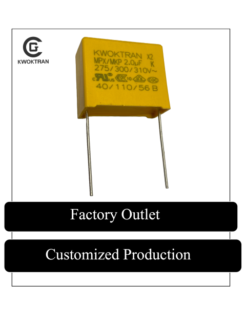 Metallized polypropylene film Interference Suppression capacitor(Class X2, 275VAC/300VAC/310VAC)