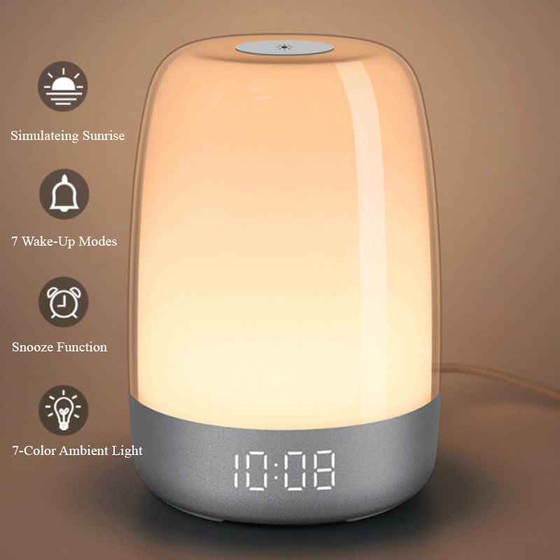 Night Lamp Simulating Natural Sunrise Awakening LED Lamp