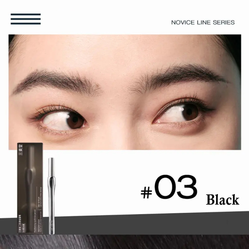 Unique 2 Tip Microblade Design-Natural Looking Eyebrow Pencil, Natural Eye Brow Pencils for Women, Liquid Waterproof Eyebrow Pencil, Smudge-Proof and Long-Lasting