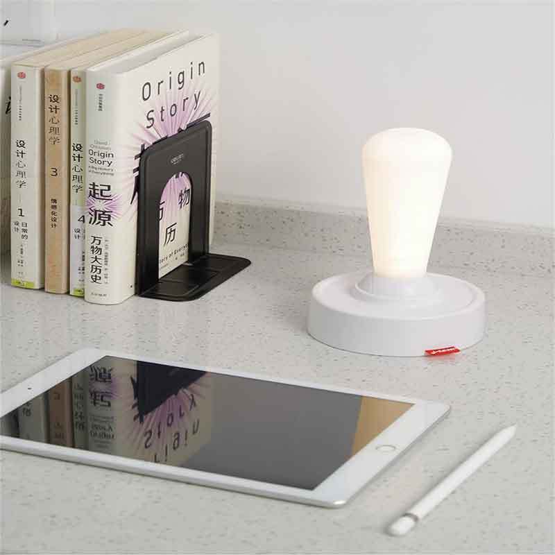 Modern Night Light Dimmable Toggle Lamp Portable Bedside Table Lamp Wall Mountable Night Light with USB Charging for Bedroom Nursery Bathroom Living Room Outdoor Camping