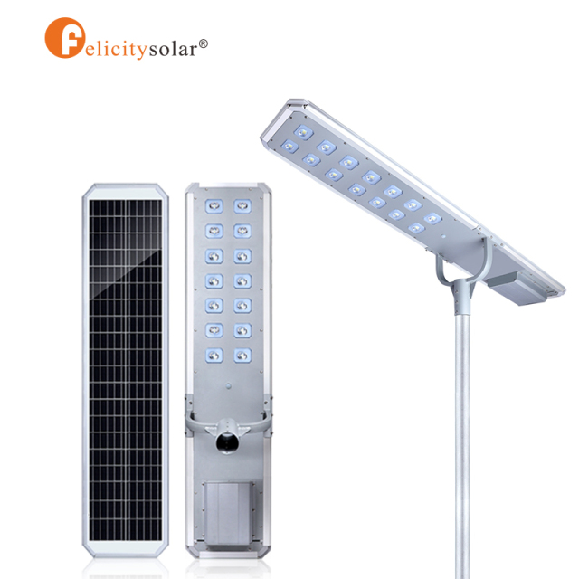 D2-100W Good Quality Low Power Waterproof Light Solar LED Street Light