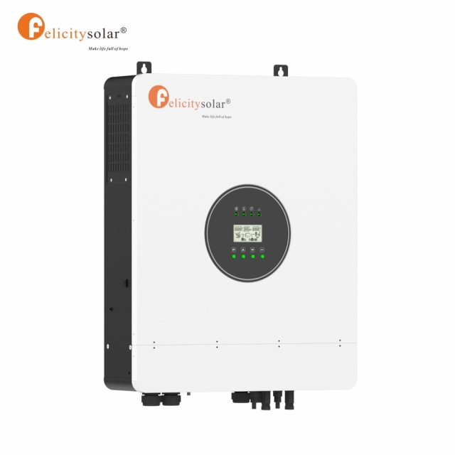 IVEM 8KVA 48V Inverter Hybrid Single Phase off Grid Tied Solare Solar Inverter High Frequency