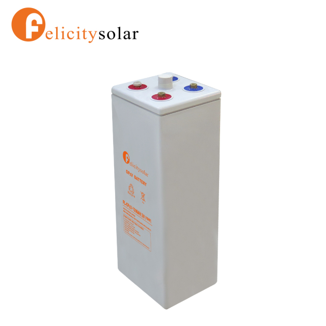 OPZV 1000Ah 2V Solar Battery With Immobilized Gel And Tubular Plate Technology