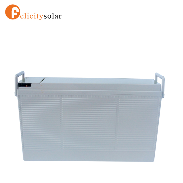 200AH High Quality Safety Value Non-Spillable Construction Design Lead Acid Battery Front Terminal Battery