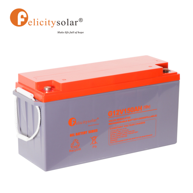 150AH 12V Gel Battery Deep Cycle for Storage Energy Home System