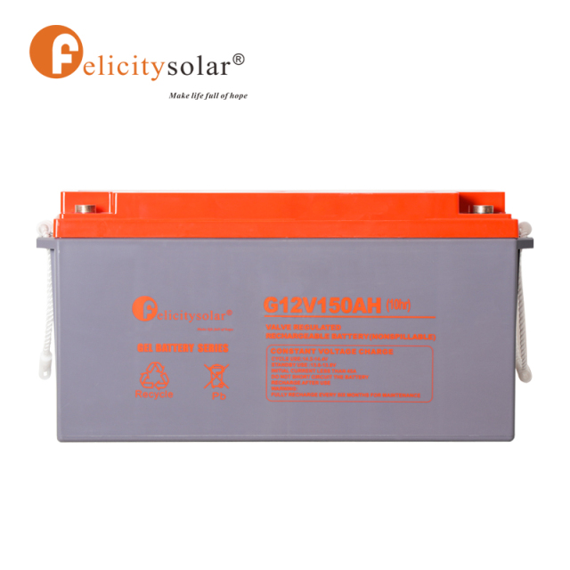 150AH 12V Gel Battery Deep Cycle for Storage Energy Home System