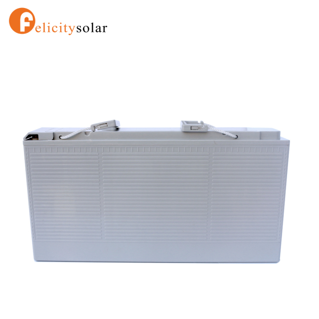 150AH High Quality Safety Value Non-Spillable Construction Design Lead Acid Battery Front Terminal Battery