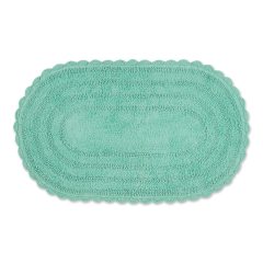 Crochet Collection Reversible Bath Mat, Round