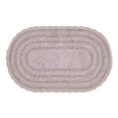 Crochet Collection Reversible Bath Mat, Round