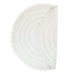 Crochet Collection Reversible Bath Mat, Round