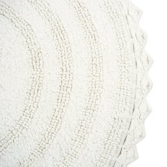 Crochet Collection Reversible Bath Mat, Round