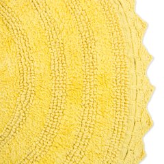 Crochet Collection Reversible Bath Mat, Round