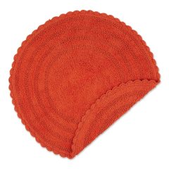Crochet Collection Reversible Bath Mat, Round