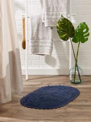 Crochet Collection Reversible Bath Mat, Round