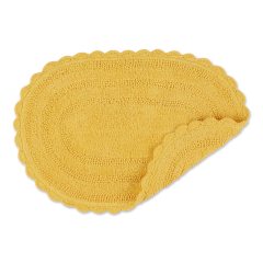 Crochet Collection Reversible Bath Mat, Round