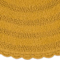 Crochet Collection Reversible Bath Mat, Round
