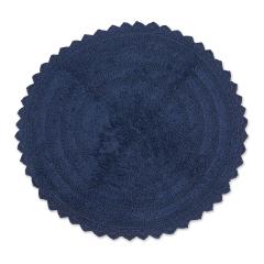 Crochet Collection Reversible Bath Mat, Round