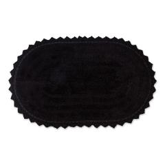 Crochet Collection Reversible Bath Mat, Round