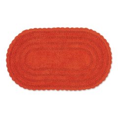 Crochet Collection Reversible Bath Mat, Round