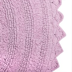 Crochet Collection Reversible Bath Mat, Round